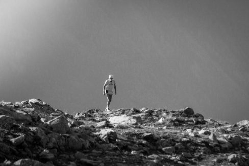 Photo de trail : Marco Olmo à l'UTMB (c) Mickael Mussard Photographe