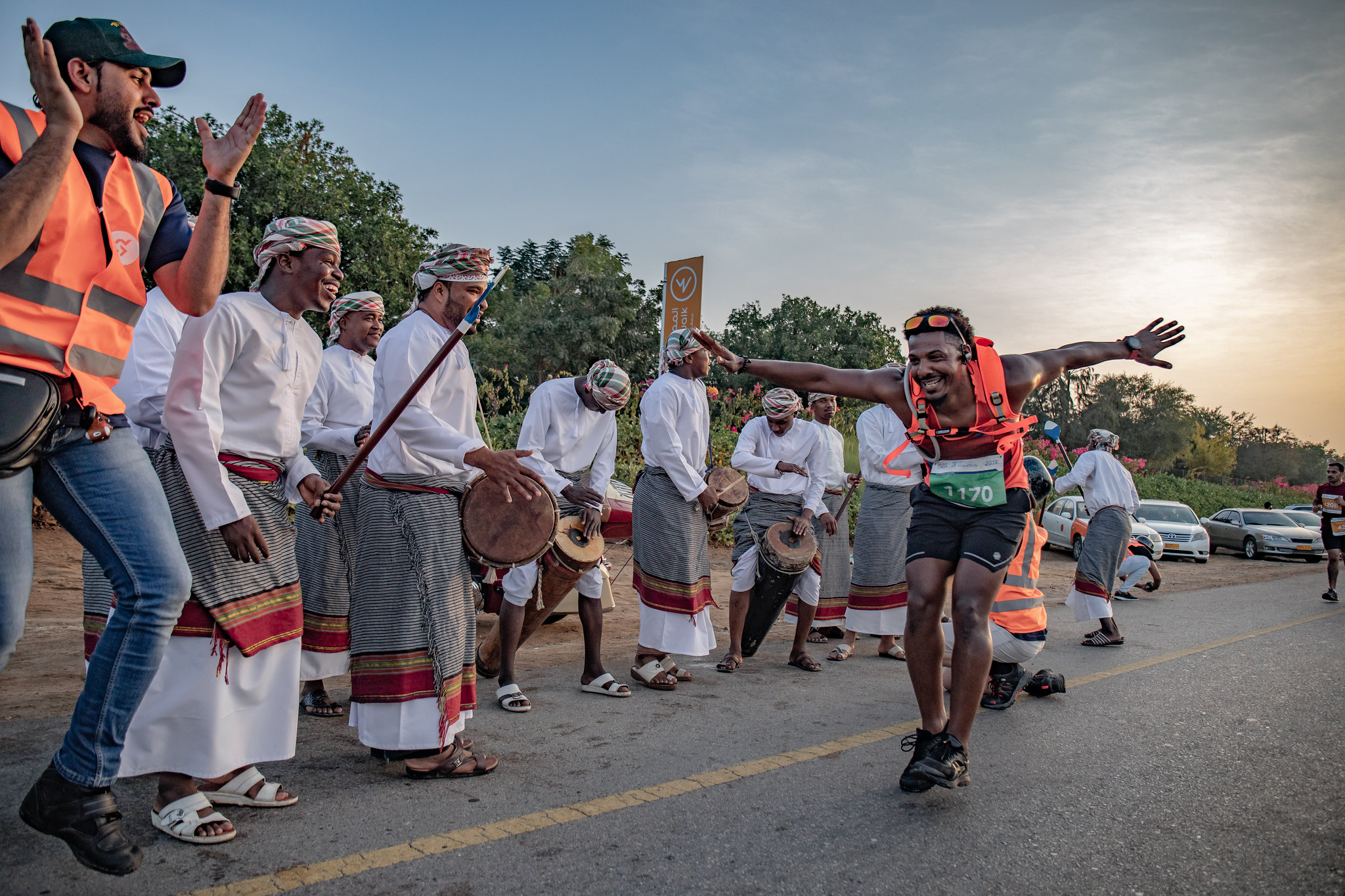 Photo running : Marathon Oman Ambiance (c) Mickael Mussard Photographe