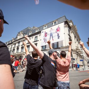 Photo de sport : les ultras découvrent les nouveaux maillots du Clermont-Foot 63 (c) Mickael Mussard Photographe Photo de sport : les ultras découvrent les nouveaux maillots du Clermont-Foot 63 (c) Mickael Mussard Photographe