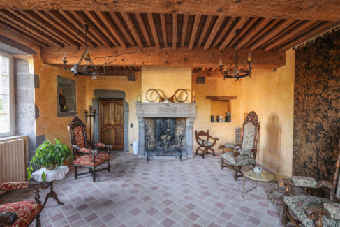 Photo immobilière : Clermont-Ferrand - Pièce de repos de manoir (c) Mickael Mussard Photographe